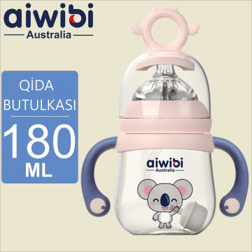 Uşaq üçün qida butulkası AIWIBI 180ml. Детская бутылка для кормления AIWIBI 180мл. 