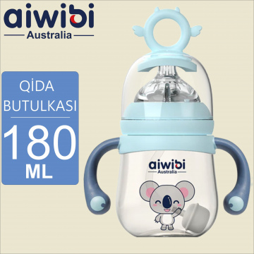 Uşaq üçün qida butulkası AIWIBI 180ml.. Детская бутылка для кормления AIWIBI 180мл. 